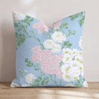Selah Flowers Throw Pillow - Hillcroft Home