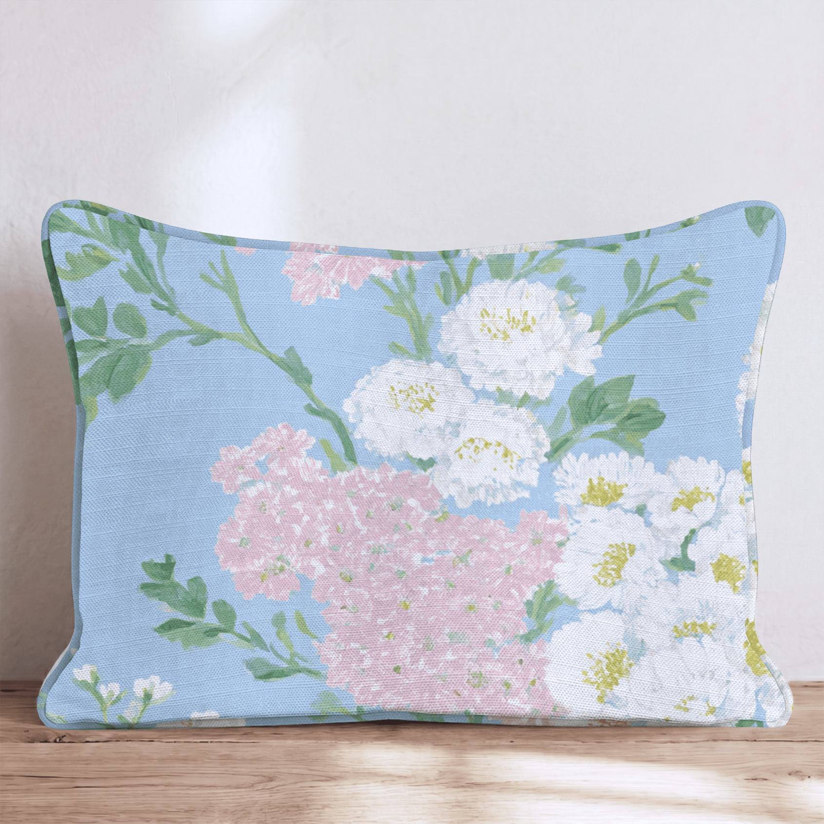 Selah Flowers Throw Pillow - Hillcroft Home