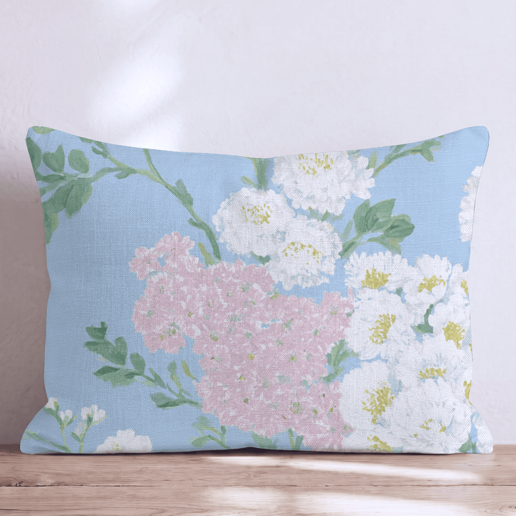 Selah Flowers Throw Pillow - Hillcroft Home