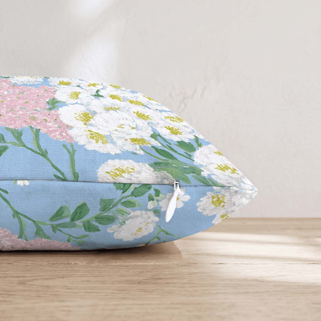 Selah Flowers Throw Pillow - Hillcroft Home