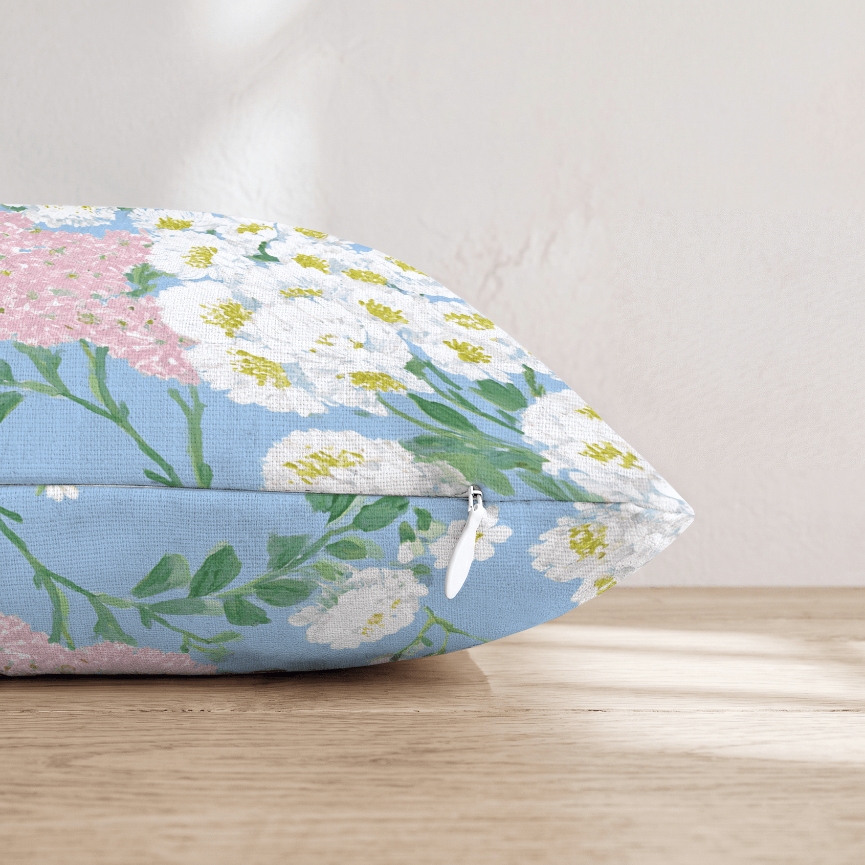 Selah Flowers Throw Pillow - Hillcroft Home