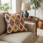 Selvedge Throw Pillow - Hillcroft Home