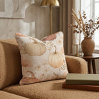 Sepia Watercolor Harvest Throw Pillow - Hillcroft Home