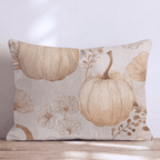 Sepia Watercolor Harvest Throw Pillow - Hillcroft Home