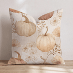 Sepia Watercolor Harvest Throw Pillow - Hillcroft Home