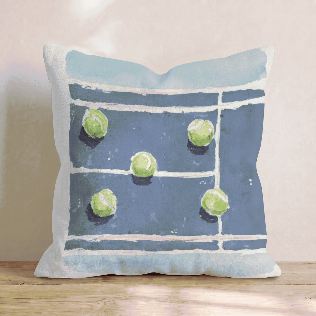 Serve and play Throw Pillow - Hillcroft Home