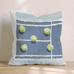 Serve and play Throw Pillow - Hillcroft Home