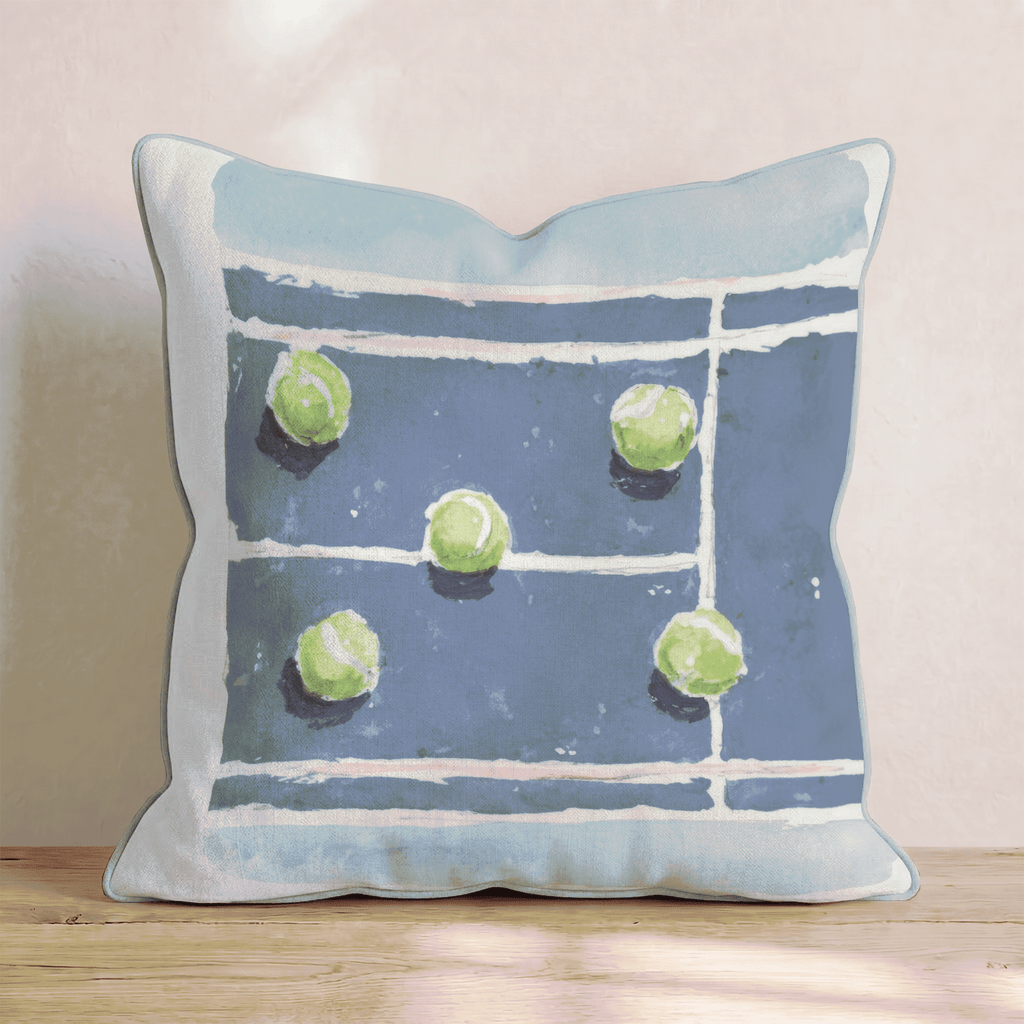 Serve and play Throw Pillow - Hillcroft Home