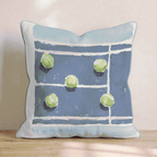 Serve and play Throw Pillow - Hillcroft Home