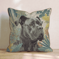 Shadow Blooms Throw Pillow - Hillcroft Home