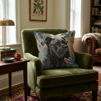 Shadow Blooms Throw Pillow - Hillcroft Home