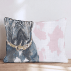 Shadow Sentinel Throw Pillow - Hillcroft Home