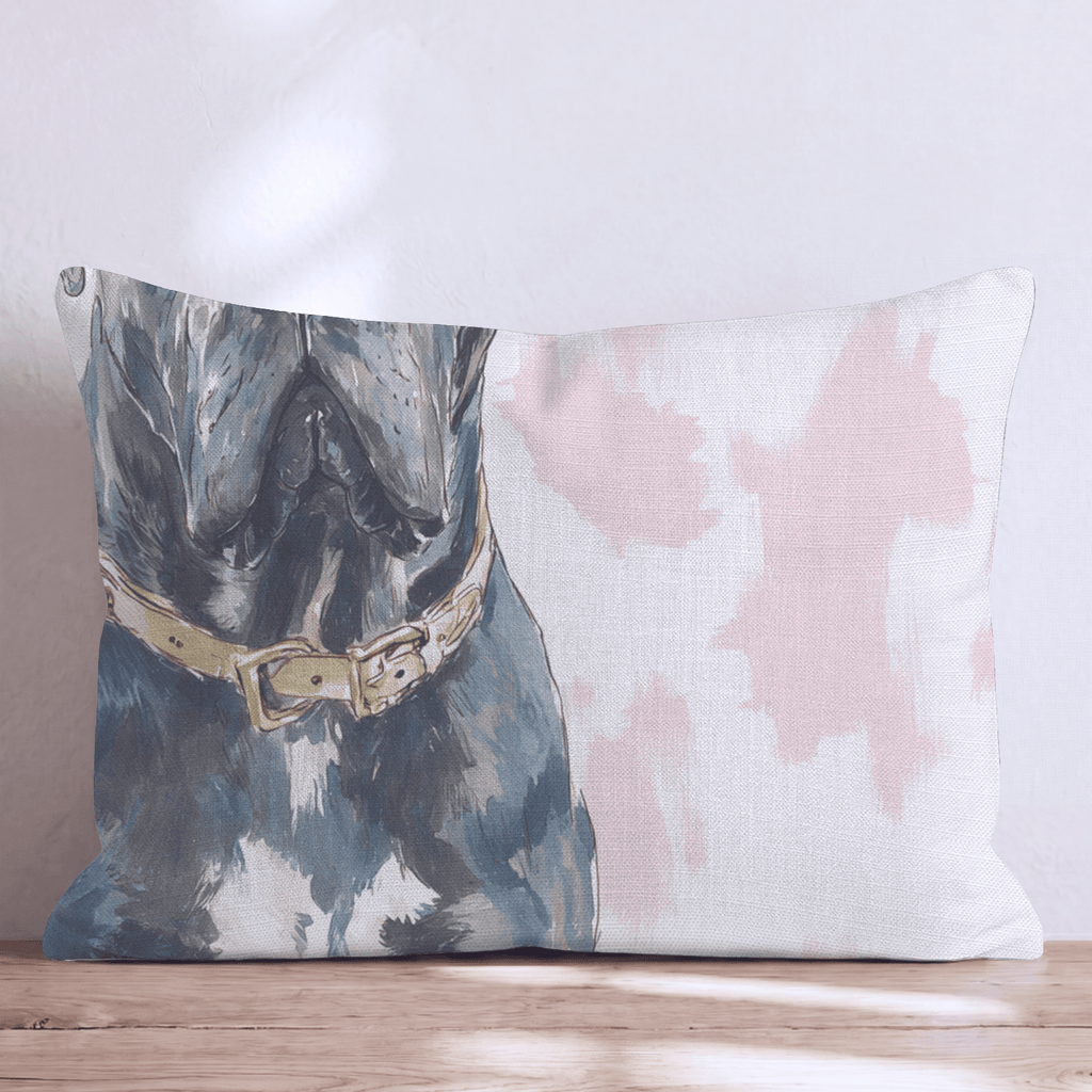 Shadow Sentinel Throw Pillow - Hillcroft Home