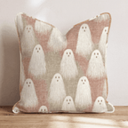 Shaggy Ghost Parade Throw Pillow - Hillcroft Home