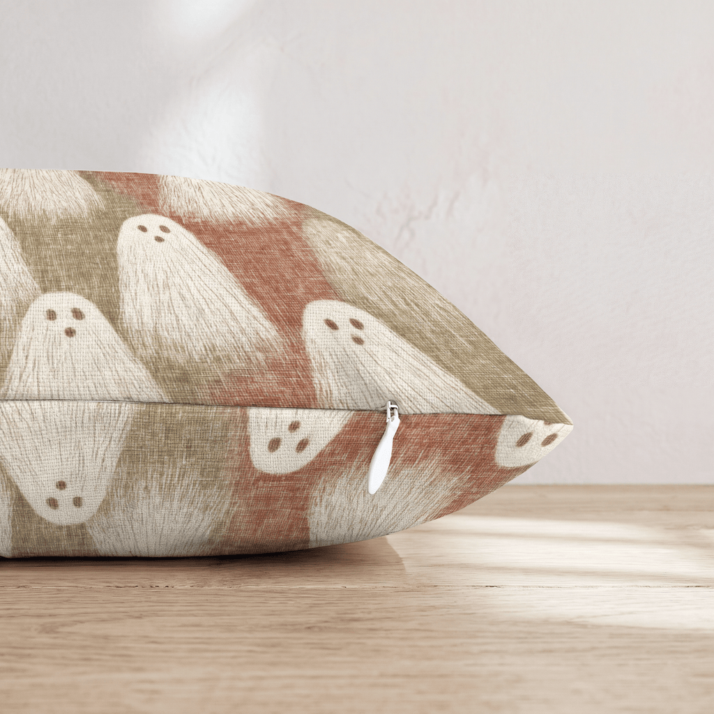 Shaggy Ghost Parade Throw Pillow - Hillcroft Home