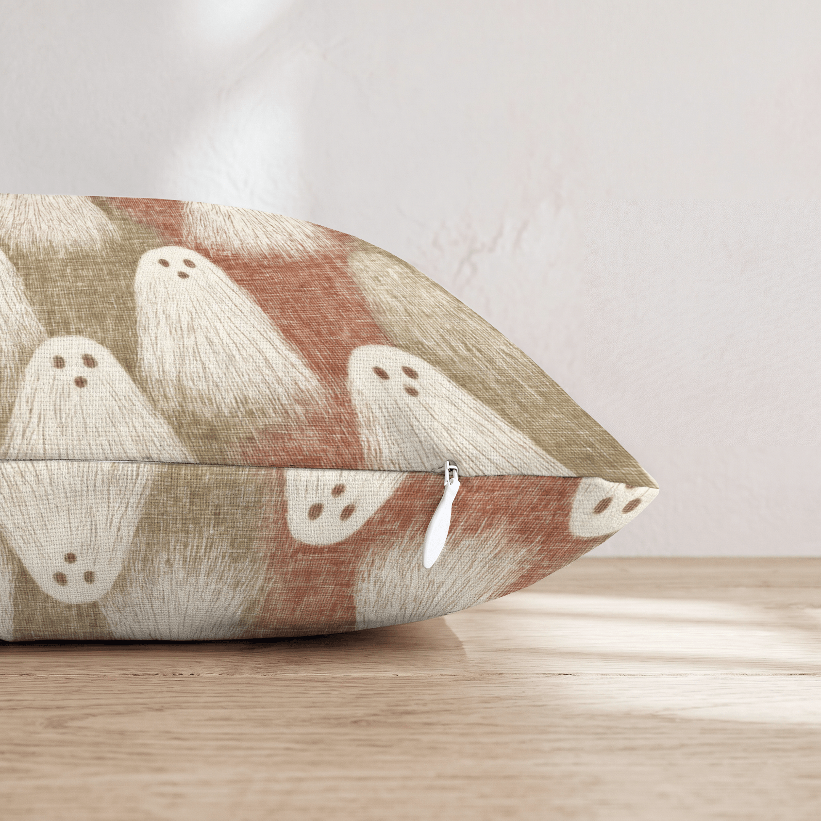 Shaggy Ghost Parade Throw Pillow - Hillcroft Home