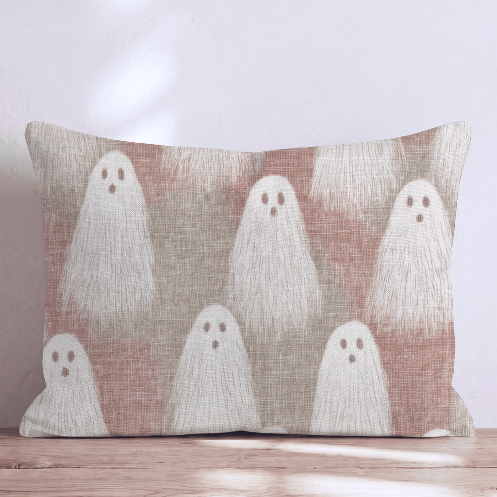 Shaggy Ghost Parade Throw Pillow - Hillcroft Home