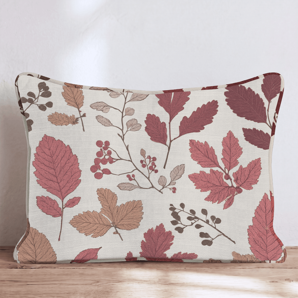Shaken Leaves Throw Pillow - Hillcroft Home