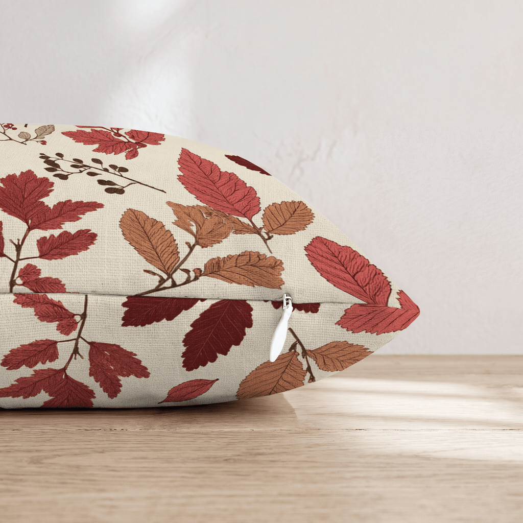 Shaken Leaves Throw Pillow - Hillcroft Home