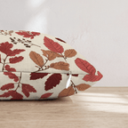 Shaken Leaves Throw Pillow - Hillcroft Home