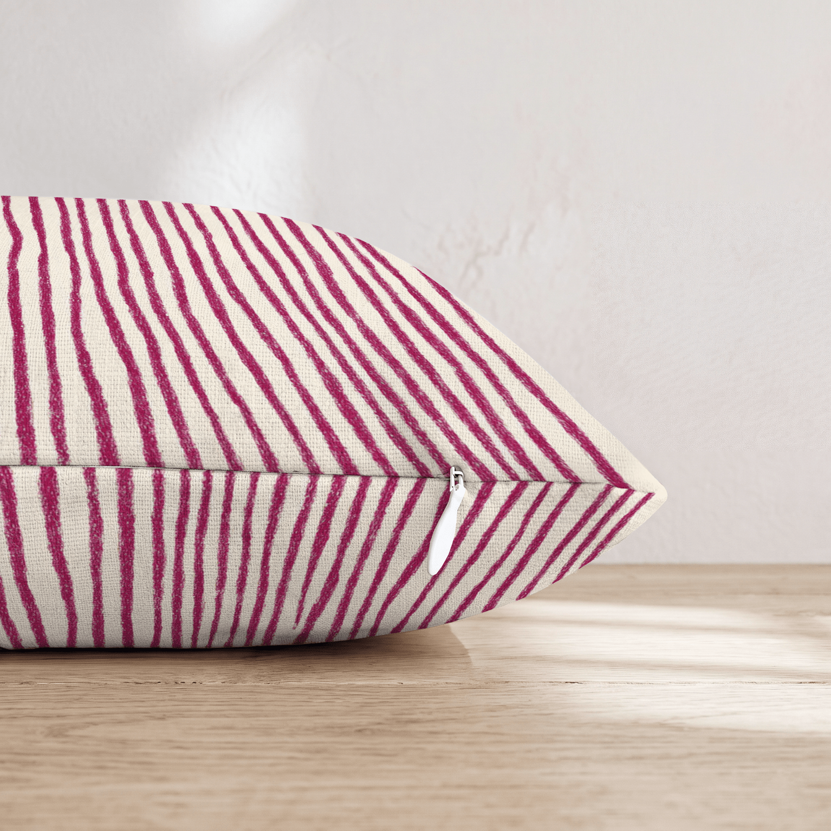 Sharp Red Throw Pillow - Hillcroft Home