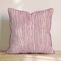 Sharp Red Throw Pillow - Hillcroft Home