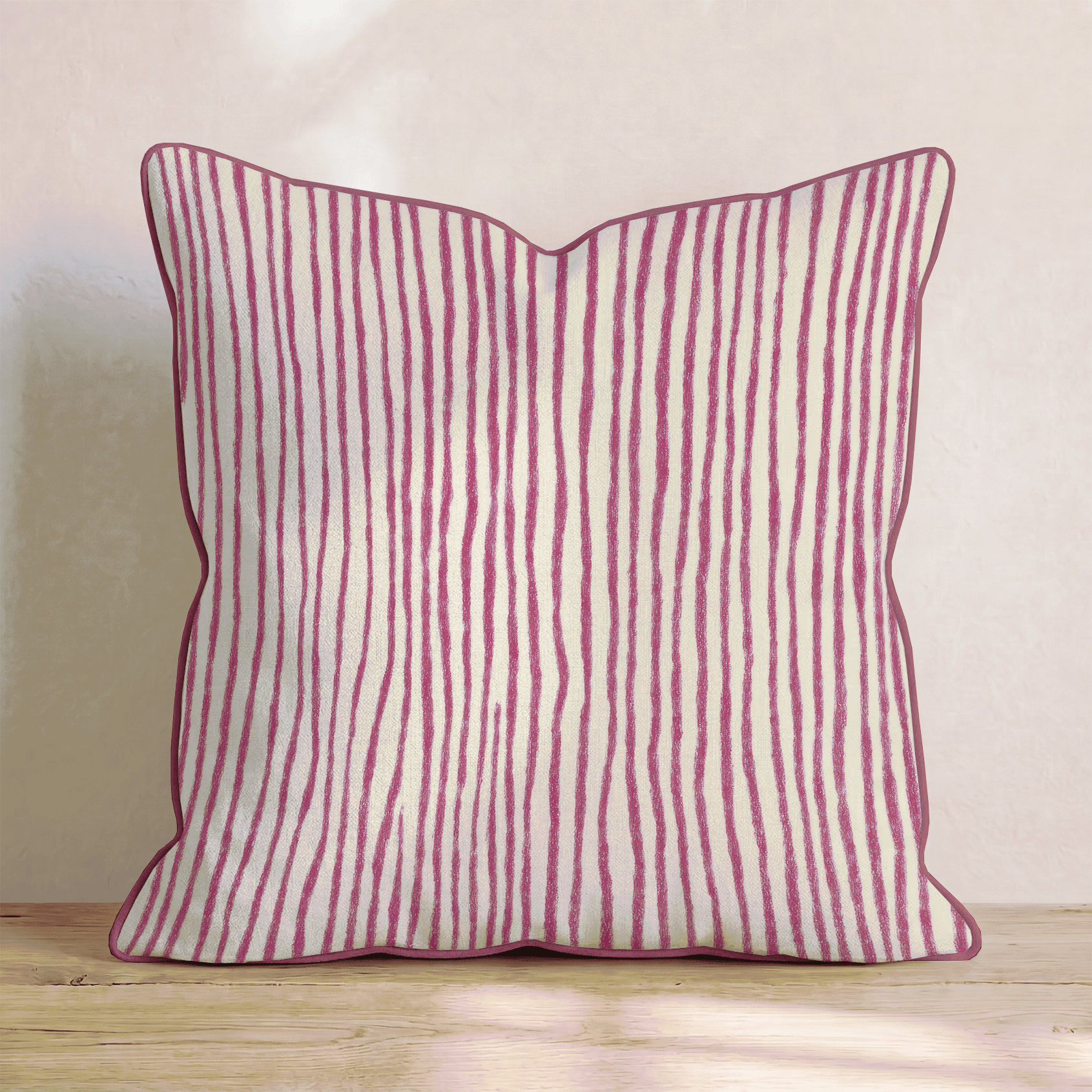 Sharp Red Throw Pillow - Hillcroft Home