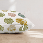 Shell Collection Throw Pillow - Hillcroft Home