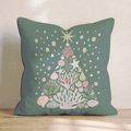 Shell Starlit Tree Throw Pillow - Hillcroft Home