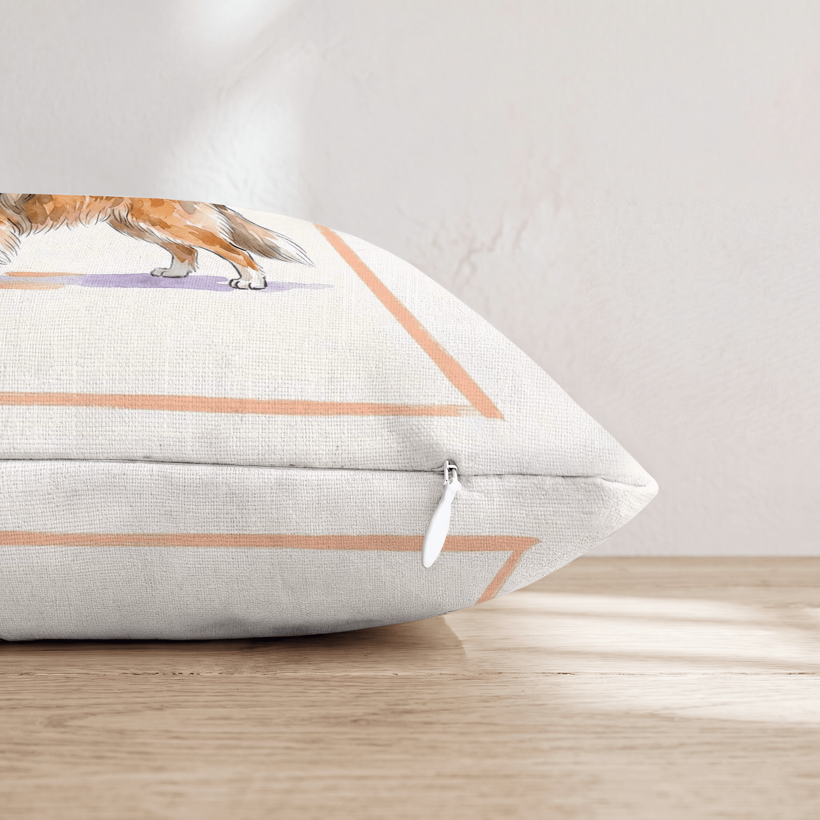 Sheltie Lager Throw Pillow - Hillcroft Home