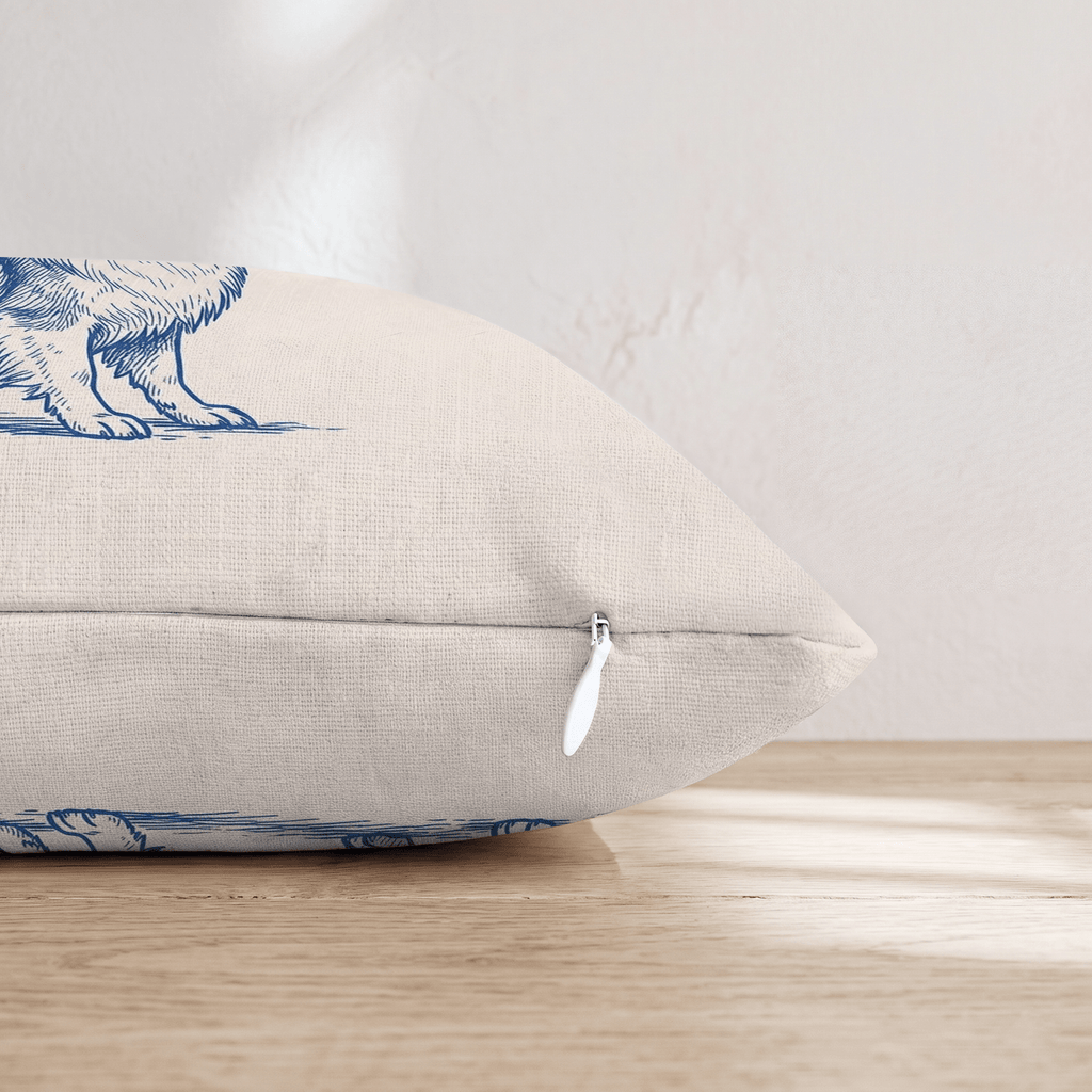 Sheltie Pickleball Throw Pillow - Hillcroft Home