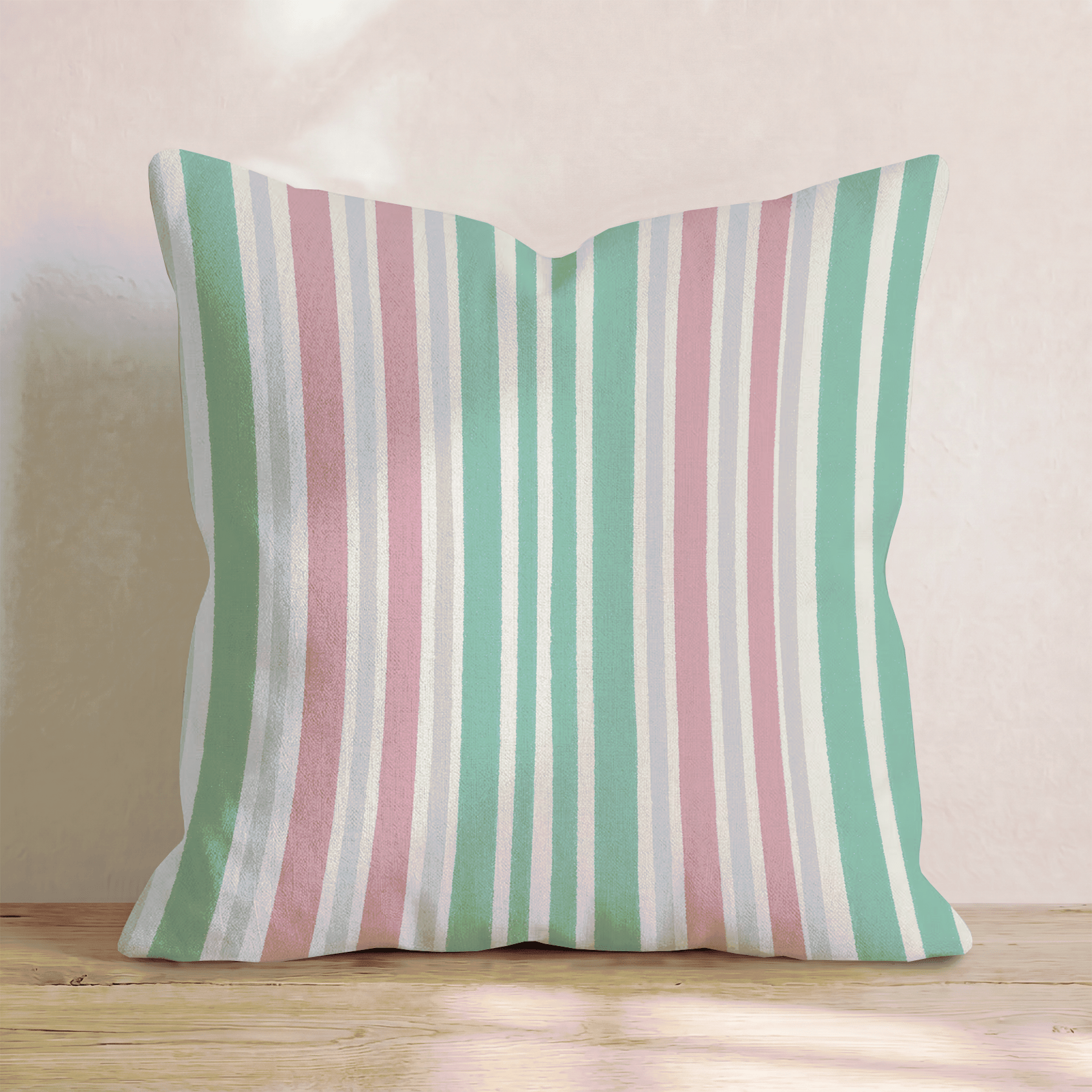 Sherbet Band Throw Pillow - Hillcroft Home