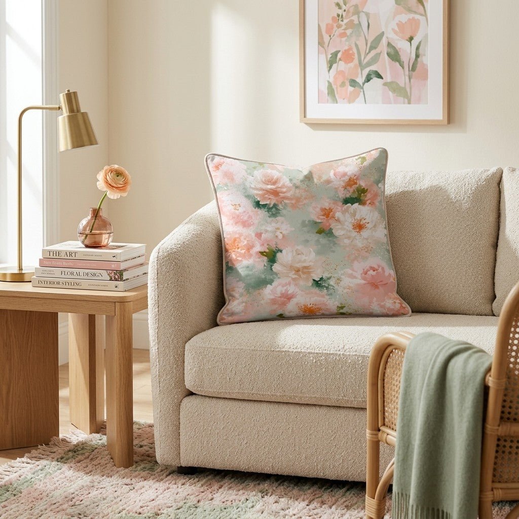 Sherry Sundress Throw Pillow - Hillcroft Home