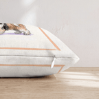 Shih Tzu Coffee Throw Pillow - Hillcroft Home