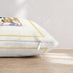 Shih Tzu Matcha Throw Pillow - Hillcroft Home
