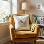 Shih Tzu Matcha Throw Pillow - Hillcroft Home