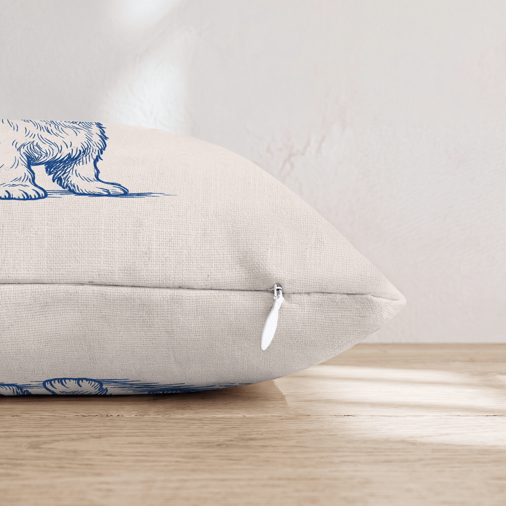 Shih Tzu Pickleball Throw Pillow - Hillcroft Home