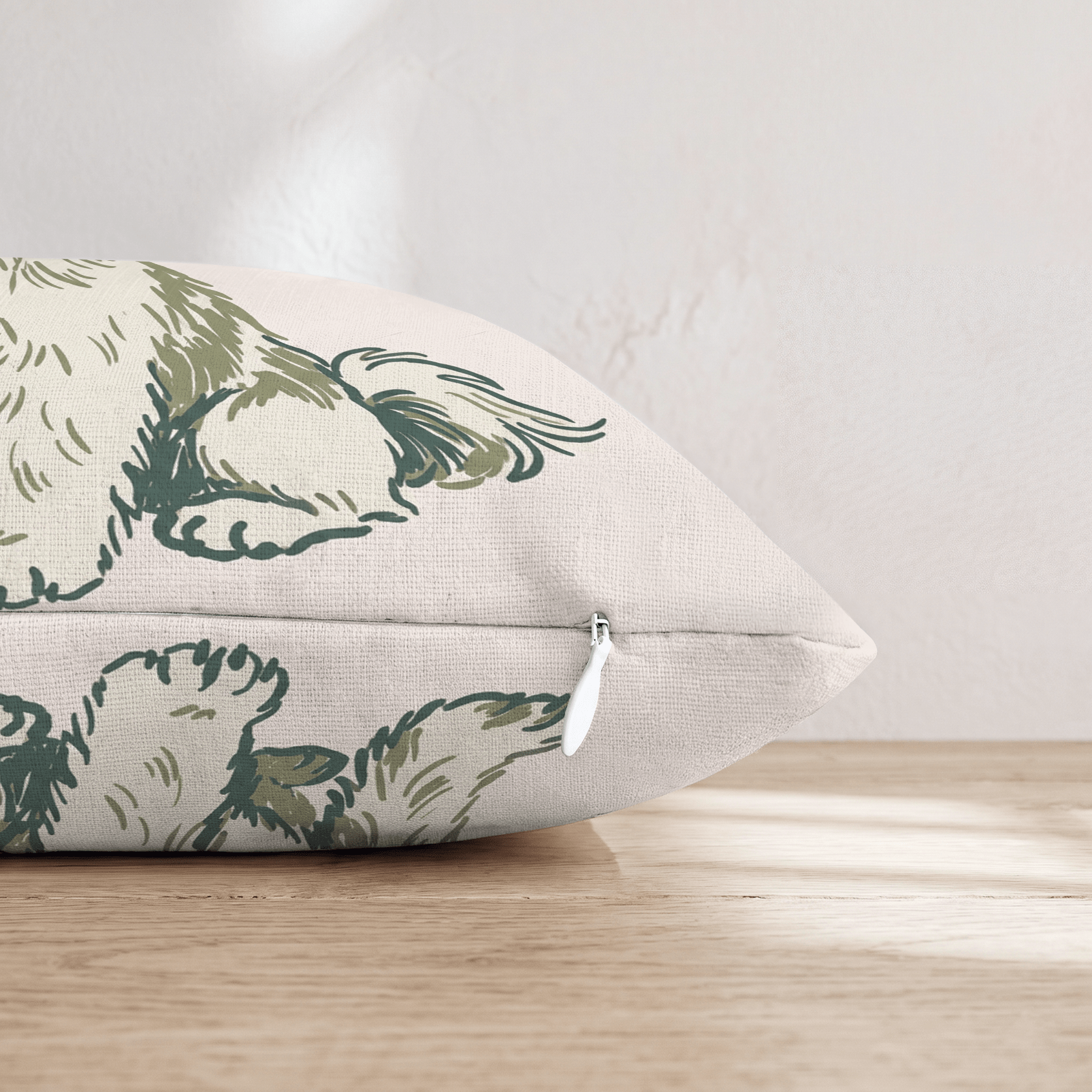 Shih Tzu Throw Pillow - Hillcroft Home