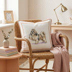 Shih Tzu Tumbler Throw Pillow - Hillcroft Home