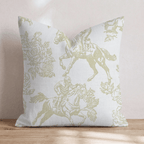 Show Horse Ready Throw Pillow - Hillcroft Home