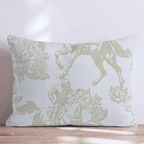 Show Horse Ready Throw Pillow - Hillcroft Home