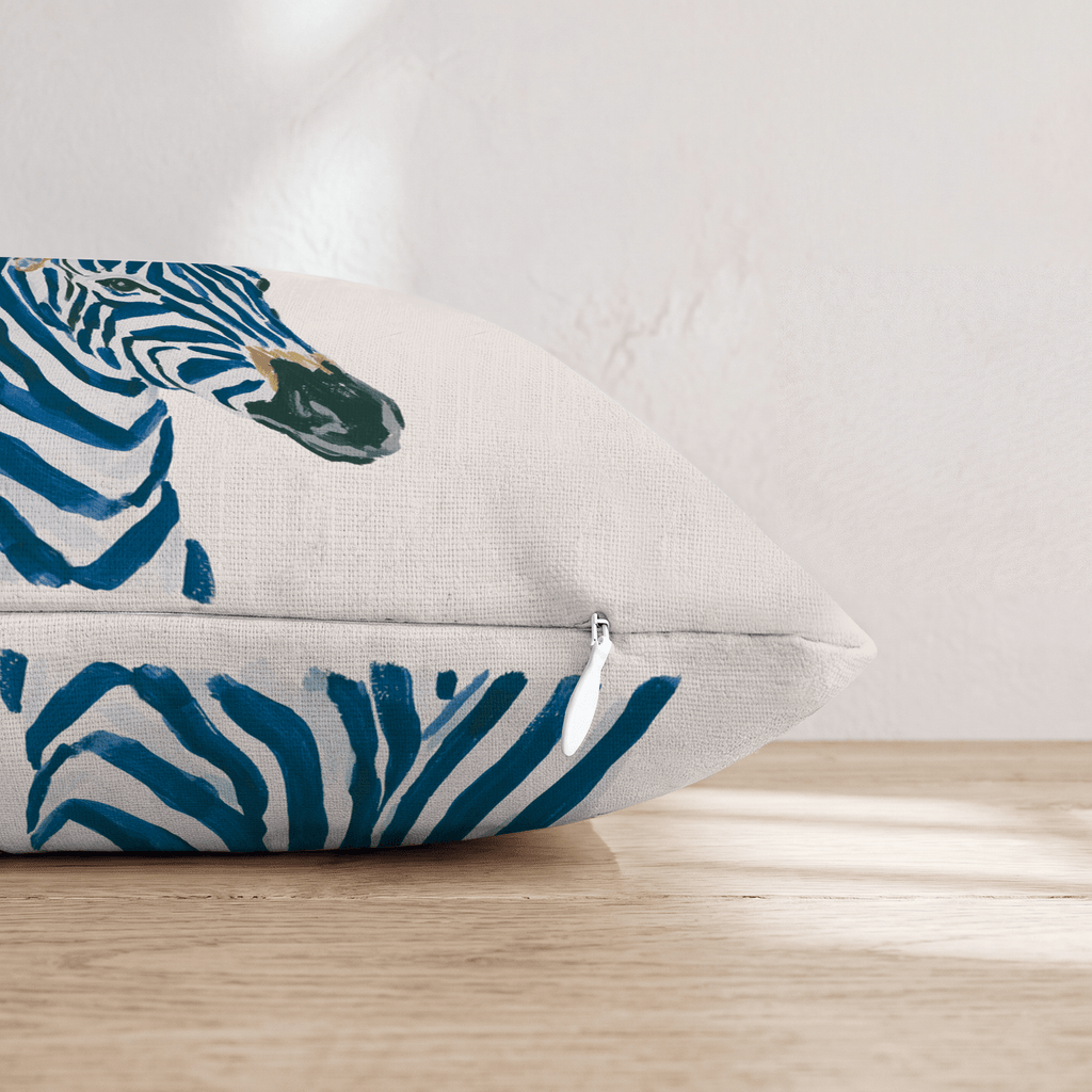 Showgirl Zebra Throw Pillow - Hillcroft Home