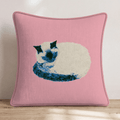 Siamese Snuggle Throw Pillow - Hillcroft Home