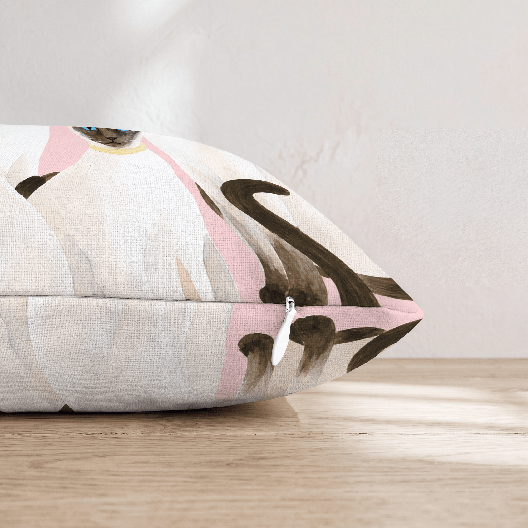 Siamese Squad Throw Pillow - Hillcroft Home