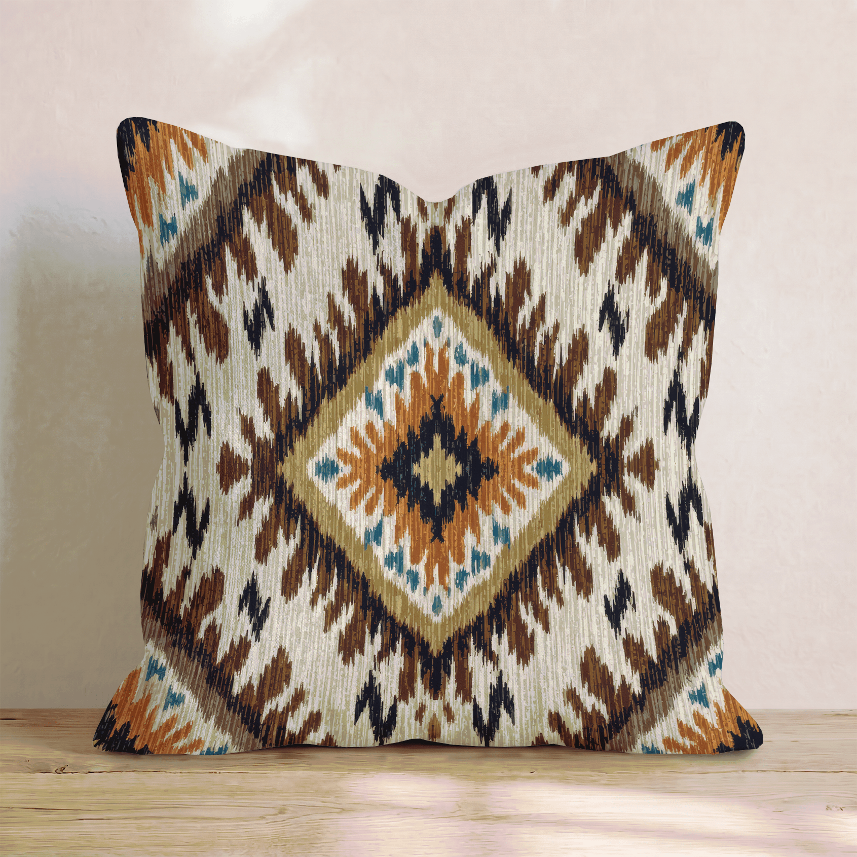 Sienna Cloth Throw Pillow - Hillcroft Home
