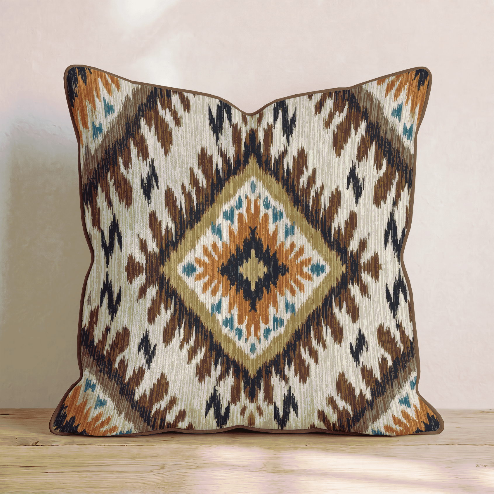 Sienna Cloth Throw Pillow - Hillcroft Home