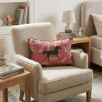 Silhouette Horse Trot Throw Pillow - Hillcroft Home