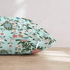 Silk Garden Throw Pillow - Hillcroft Home