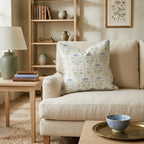 Silk & Petal Throw Pillow - Hillcroft Home