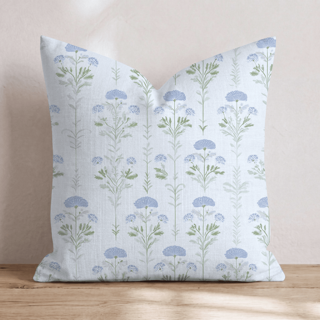 Silk & Petal Throw Pillow - Hillcroft Home